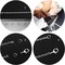 36ft Silver Stainless Steel Link Chain with 20 Lobster Clasps & 30 Jump Rings – 2.0mm Jewelry DIY Kit for Men & Women